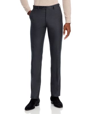 Wool Slim Fit Suit Pants