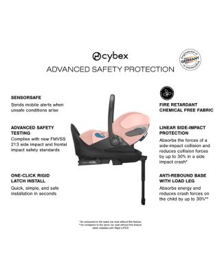 Cloud T Comfort Extend Infant Car Seat with SensorSafe