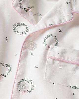 Girls Somerset Wreath Pajama Set - Baby, Little Kid, Big Kid
