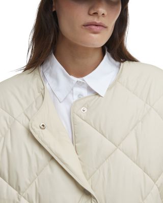 Brigitte Puffer Coat with Scarf