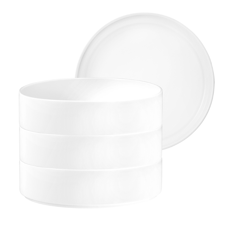 Seltmann Good Mood Bowls, Set Of 4 In White