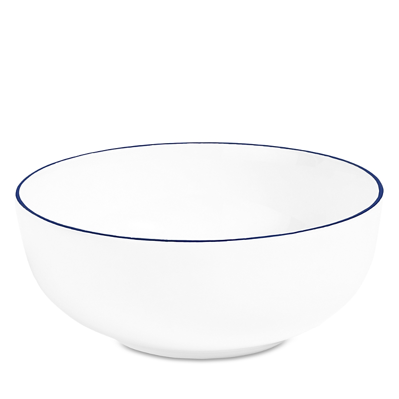 Richard Brendon Line Cereal Bowl In Blue / White