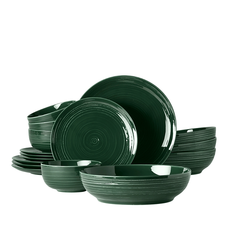 Seltmann Terra 16 Piece Dinnerware Set, Service For 4 In Green