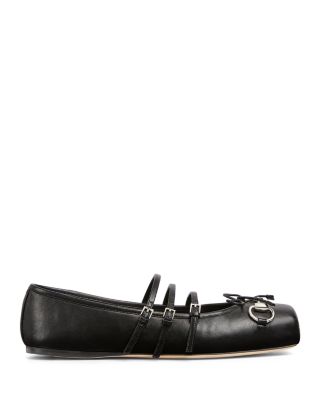 Women's Horsebit Buckled Flats