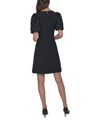 Bow Detail Sheath Dress