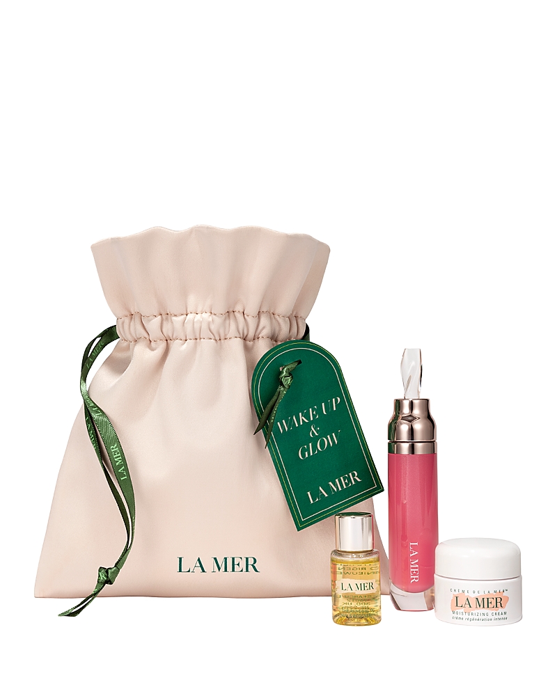 La Mer Wake Up & Glow Stocking Stuffer Gift Set - Exclusive ($186.67 Value) In Sheer Pink
