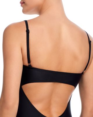 Rosalie Chain Trim One Piece Swimsuit