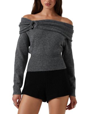 ASTR the Label - Wylie Off-the-Shoulder Sweater