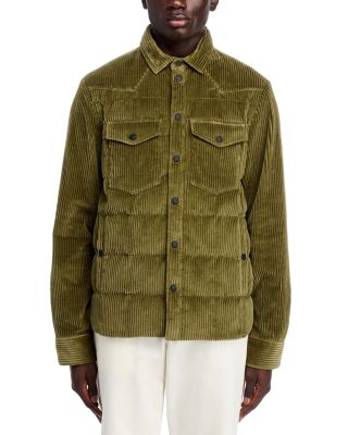 Gelt Corduroy Down Shirt Jacket