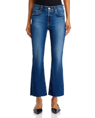 Farrah Mid Rise Cropped Bootcut Jeans