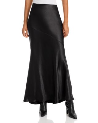 AQUA - Maxi Slip Skirt - Exclusive