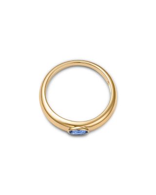 Sapphire Ring in 14K Yellow Gold