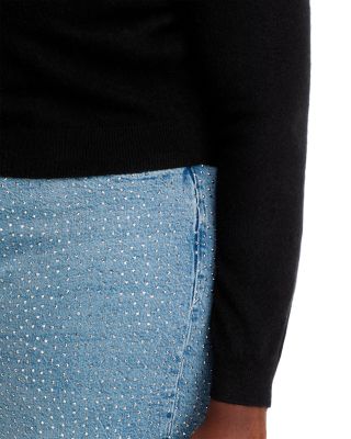 100% Cashmere Crewneck Cardigan - Exclusive