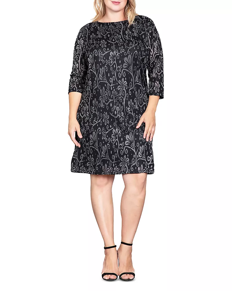 standards & practices Printed Shift Dress