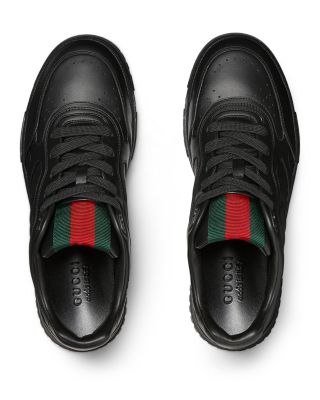 Men's Re-Web Low Top Leather Sneakers