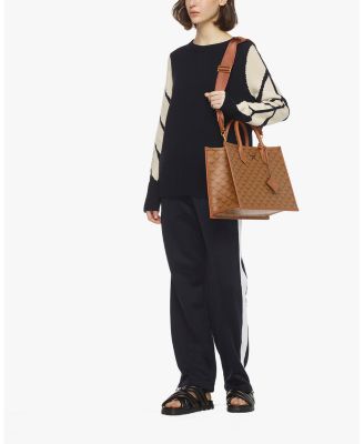 [MCM]★韓国人気★Himmel Loretos Tote Bag Small Himmel Tote in Lauretos Beige | MCM ®US
