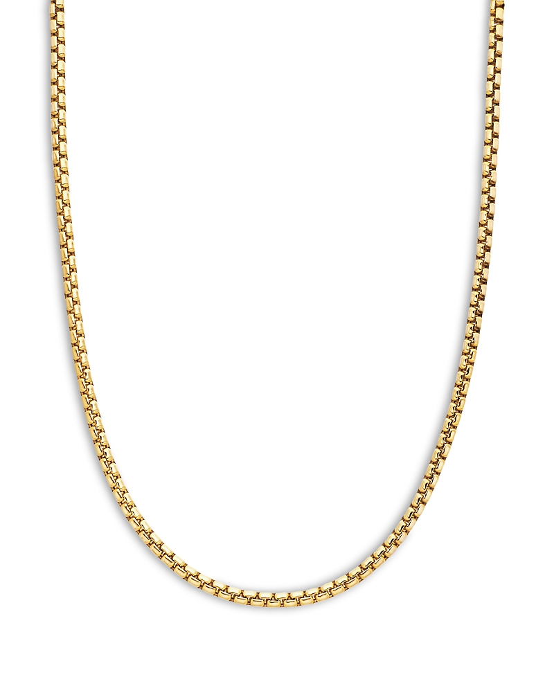 David Yurman 18K Yellow Gold Medium Box Chain Necklace, 24