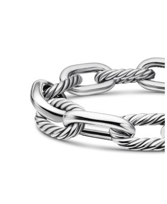 DY Madison&reg; Chain Bracelet in Sterling Silver, 13.5mm