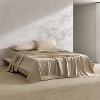Washed Percale Cotton Sheet Set, Twin XL