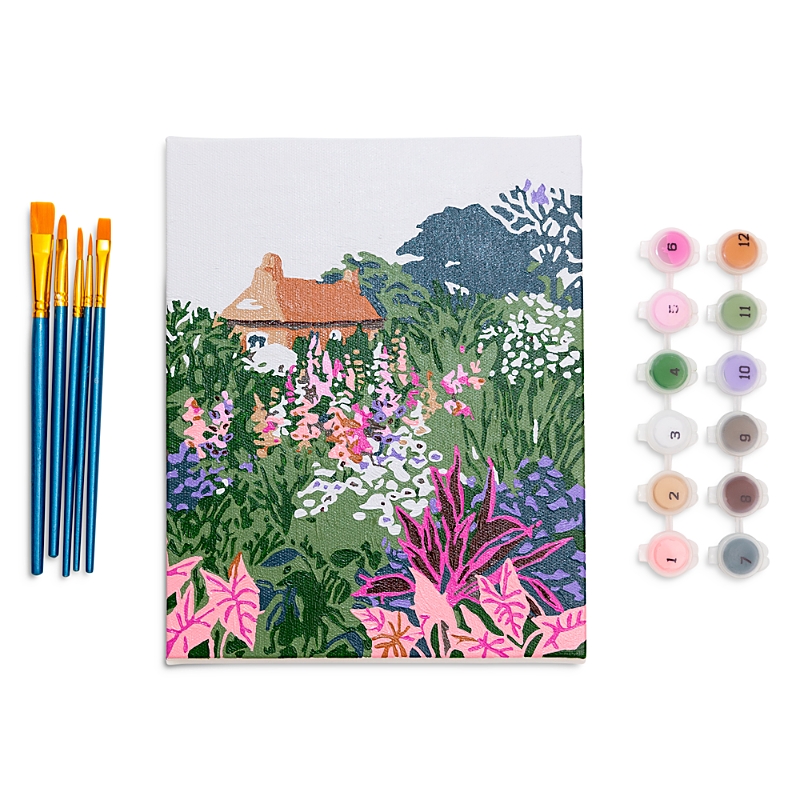 Paint Anywhere Lush Garden Mini Paint By Numbers Kit