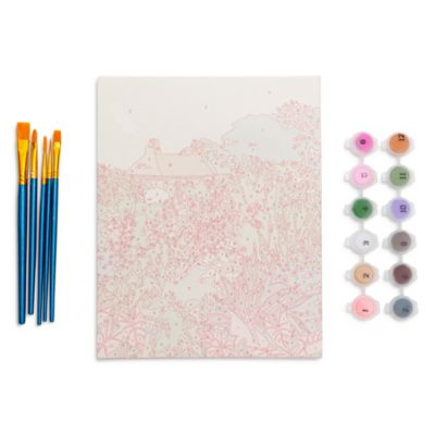 Lush Garden Mini Paint By Numbers Kit