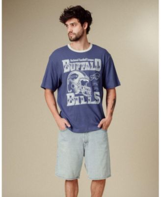  Unisex NFL Buffalo Bills Oversized Ringer Tee