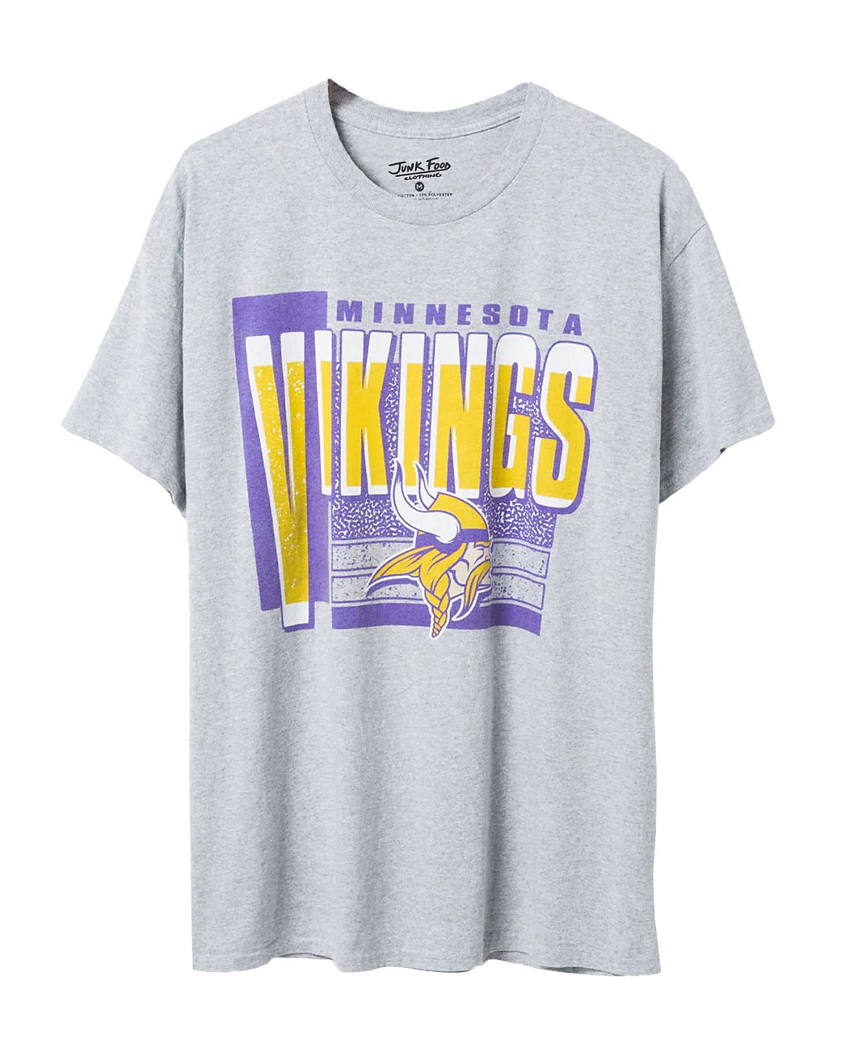 Junk Food Clothing Unisex Nfl Minnesota Vikings Complete Tee