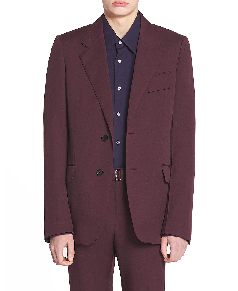 Lanvin Single-Breasted Wool Jacket
