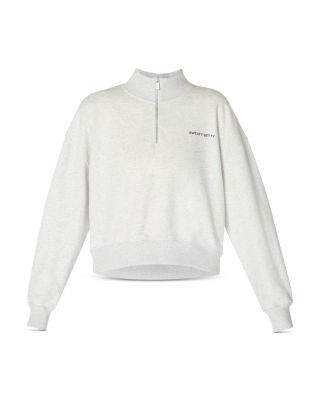Revive Crop Half Zip Sweatshirt