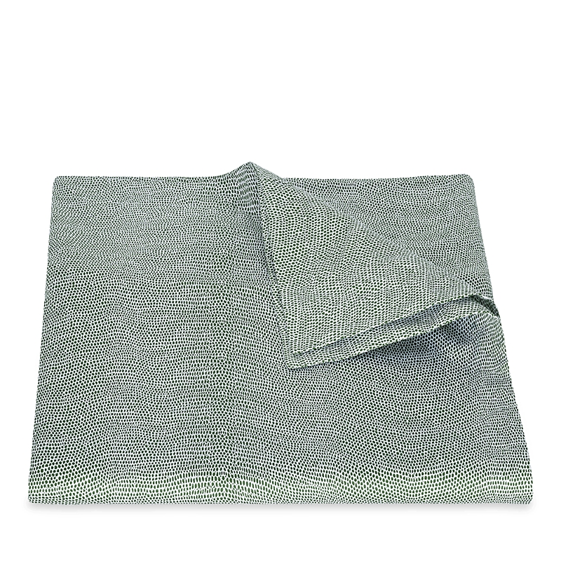 Matouk Jasper Duvet Cover, Full/queen In Green