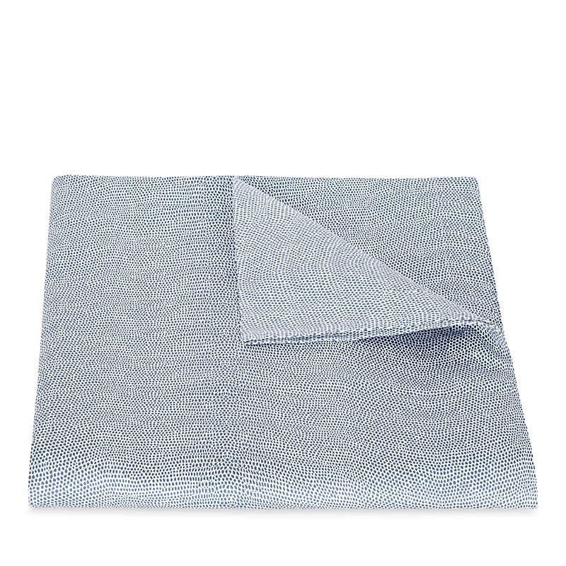 Matouk Jasper Duvet Cover, Full/queen In Blue