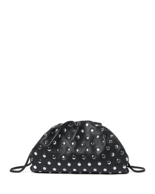 Bailey Pleated Leather Clutch