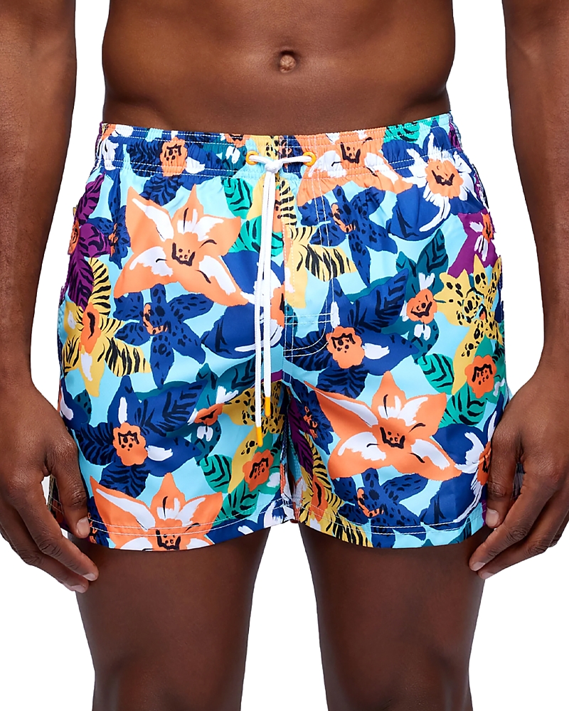 Sundek 7 Floral Boardshorts In Multicolor