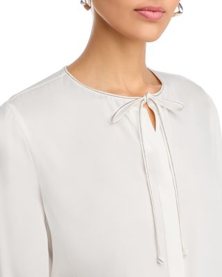 Eliza Stretch Silk Blouse