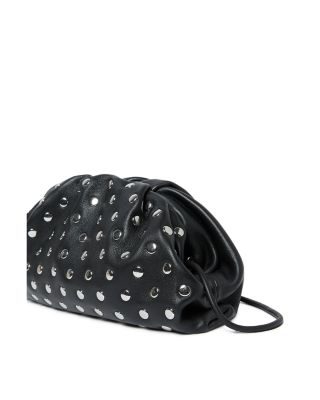 Bailey Pleated Leather Clutch