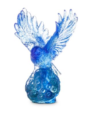 Aligned with the Light, I Soar, Blue Bird Figurine
