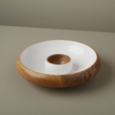 Madras Curva Chip and Dip Bowl Set