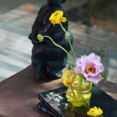 Nature, Pomegranates, Vase, Pen Holder, Talent Conquers All