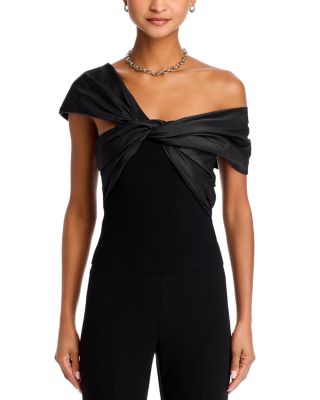 Celiana Knit Combo Top