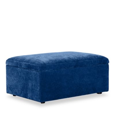Auburn Medium Rectangle Fabric Ottoman