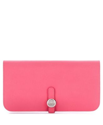 Pre-Owned Hermes Dogon Recto Verso Wallet Leather