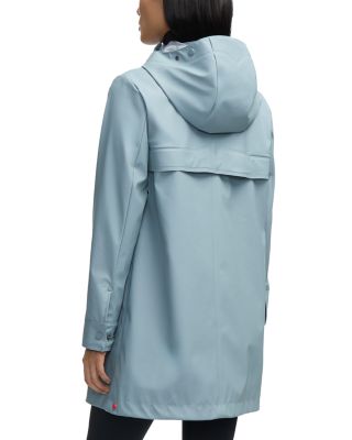 Abbey Short Rubberized Rain Jacket