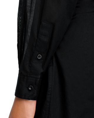 Tie Front Shirt Dress - Exclusive