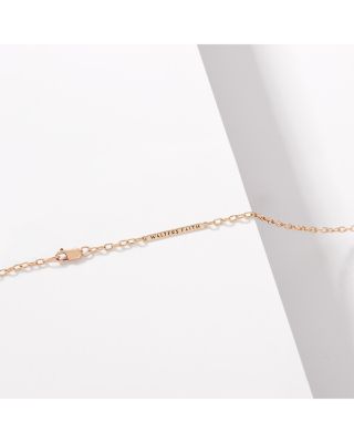18K Rose Gold Saxon Chain Necklace, 24"