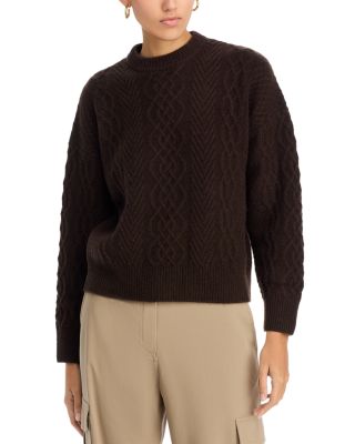 Majestic Filatures Cable Knit Sweater