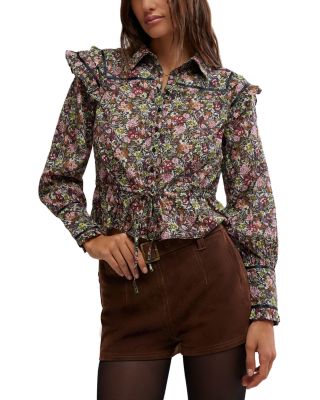 Free People - Printed Daybreak Blouse