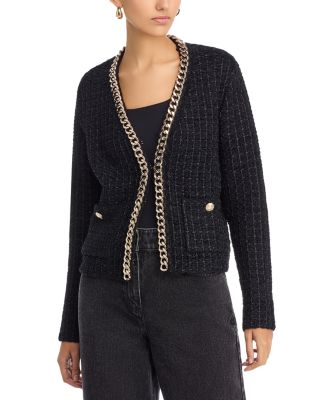 Elie Tahari - The Trista Chain Cardigan
