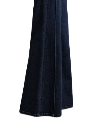 Heather Wide Leg Jeans in Dark Blue