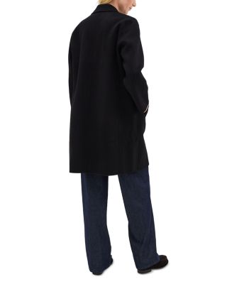 Double Breasted Coat in Double Face Wool & Cashmere