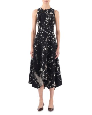 Jason Wu Collection - Paint Splatter Print Dress